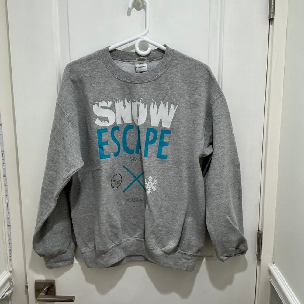 Gildan, Unisex Hoodie sweatshirt, Gray, Medium